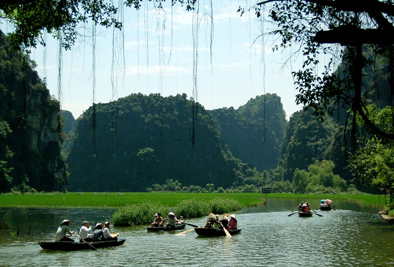មណ្ឌលអេកូទេសចរណ៍Trang An-ទីមកដល់គួរឲ្យទាក់ទាញ